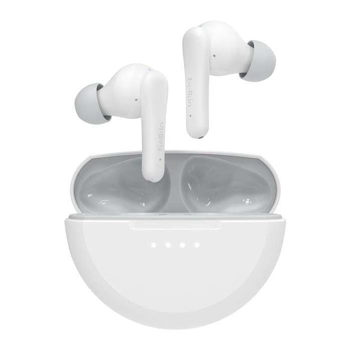 Belkin SoundForm Nano 2 Wireless Earbuds for Kids White AUC011BTWH