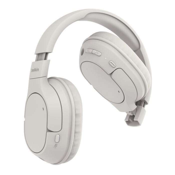Belkin SoundForm Surround Wireless Over-Ear Headphones Sand AUD009HQSA