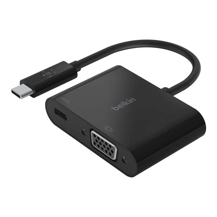 Belkin USB-C to VGA and Charge Adapter AVC001BTBK