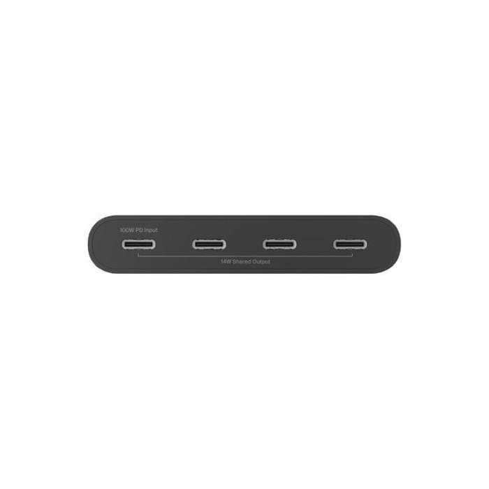 Belkin Connect USB Type-C to 4-port USB Type-C Hub Black AVC018BTBK