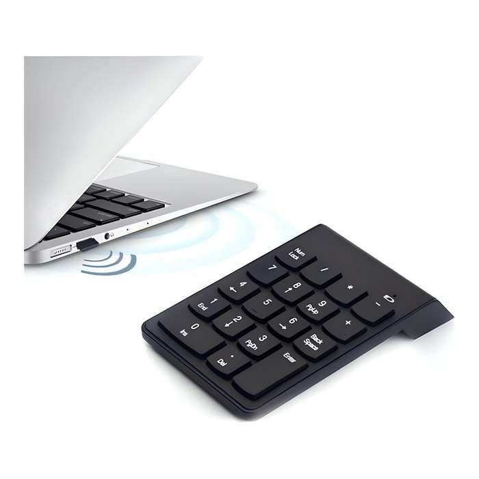 Tuff-Luv Mini Numeric KeyPad Wireless Black B4_63W