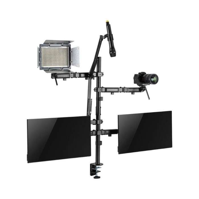 LinkQnet 17 to 32-inch Dual AIO Studio Setup Monitor Bracket BRK-MDS10-2