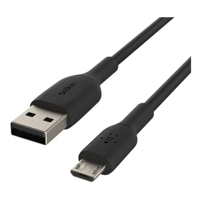 Belkin 1m Micro USB Cable Black CAB005BT1MBK