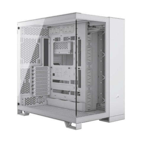 Corsair 6500X Mid-Tower Dual Chamber PC Case White CC-9011258-WW