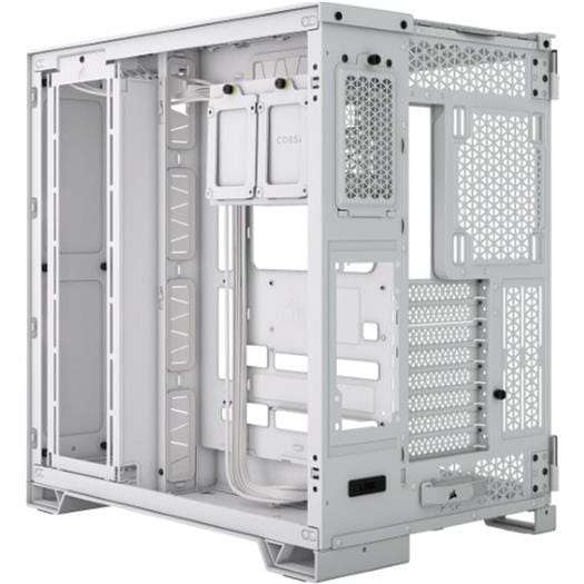 Corsair 6500X Mid-Tower Dual Chamber PC Case White CC-9011258-WW