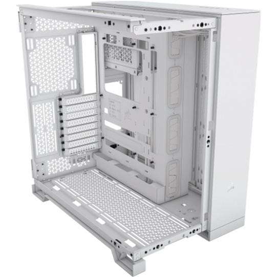 Corsair 6500X Mid-Tower Dual Chamber PC Case White CC-9011258-WW
