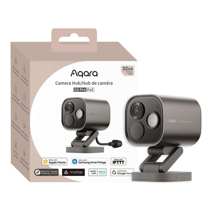 Aqara G5 Pro 32GB PoE Camera Hub Grey CH-C03D-G