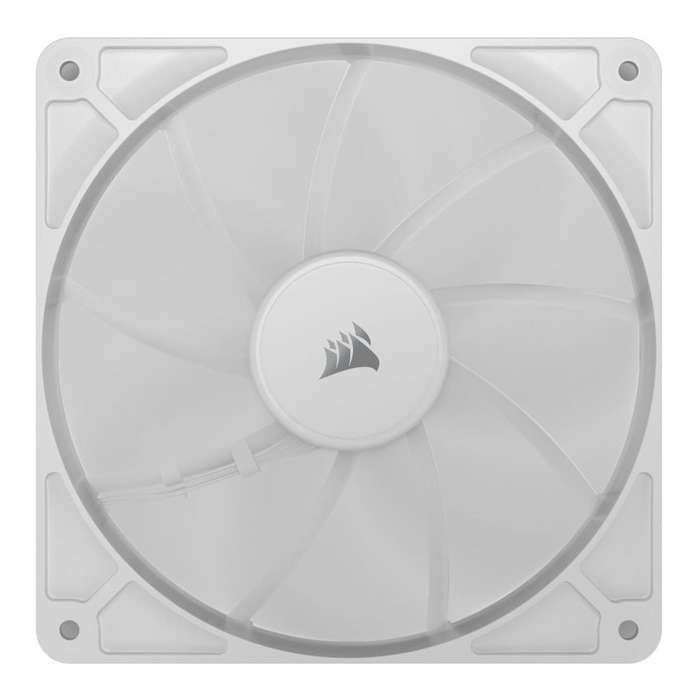 Corsair RS140 140mm PWM 1700 RPM Case Fan - Single-pack White CO-9050194-WW