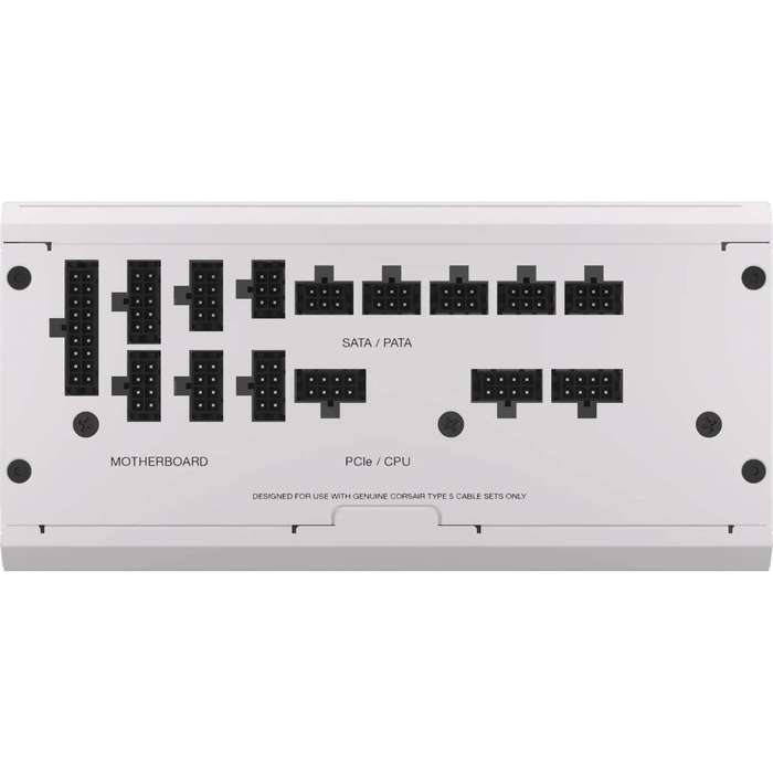 Corsair RM Series RM1000x Shift 1000 Watt 80 PLUS Gold Fully Modular ATX PSU - White CP-9020275-WW
