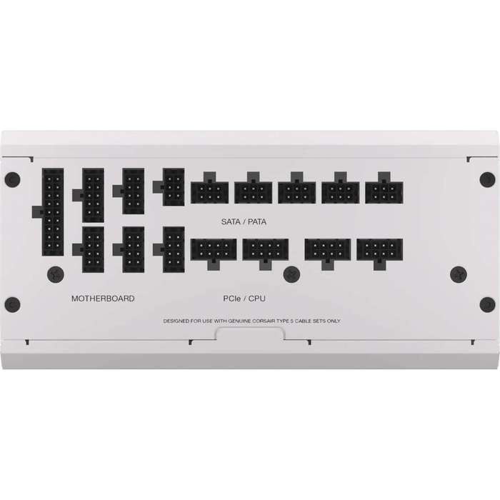 Corsair RM Series RM1200x Shift 1200 Watt 80 PLUS Gold Fully Modular ATX PSU - White CP-9020276-WW