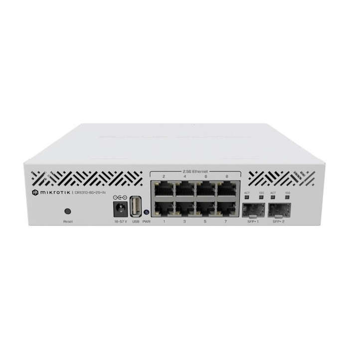 MikroTik CRS310 8-port 2.5GbE Managed Switch with 2x SFP+ ports CRS310-8G+2S+IN