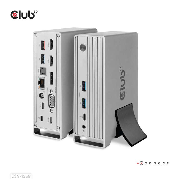 Club 3D Gen2 Type-C with Smart PD Charging Dock Station CSV-1568