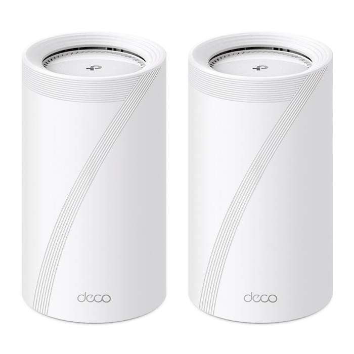 TP-Link Deco BE85(2-pack) BE22000 Tri-Band Whole Home Mesh Wi-Fi 7 System