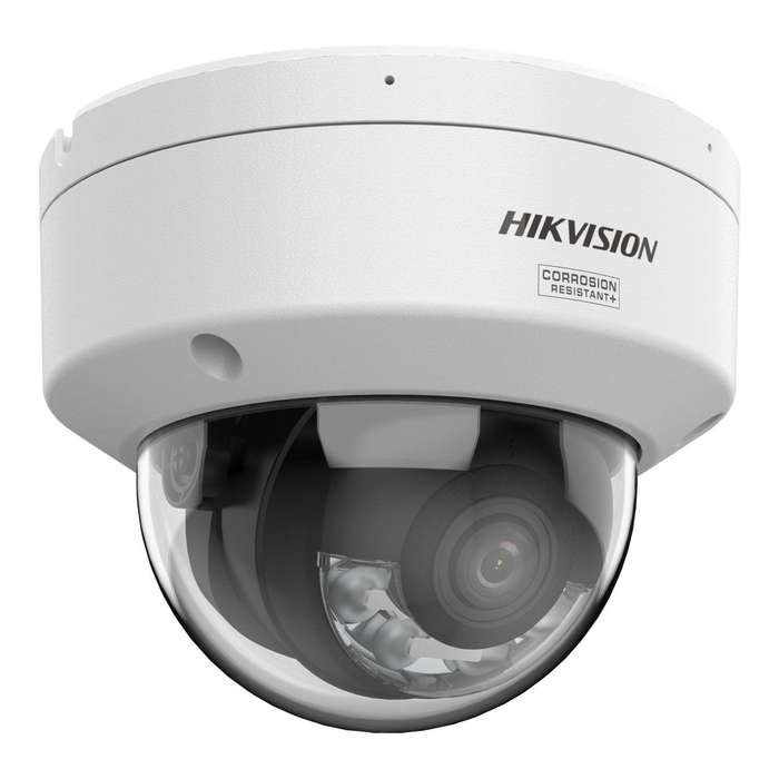 Hikvision 8MP 2.8mm Smart Hybrid Light with ColorVu Fixed Dome Network Camera DS-2CD2187G3-LIS2UY...