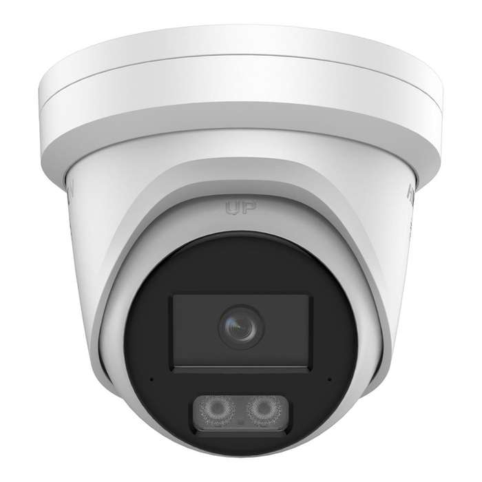 Hikvision 4MP 2.8mm Smart Hybrid Light with ColorVu Fixed Turret Network Camera DS-2CD2347G3-LI2U...