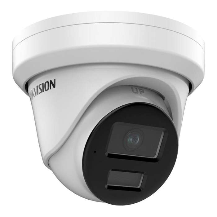 Hikvision 4MP Smart hybrid light with Darkfighter S Fixed Turret Network Camera