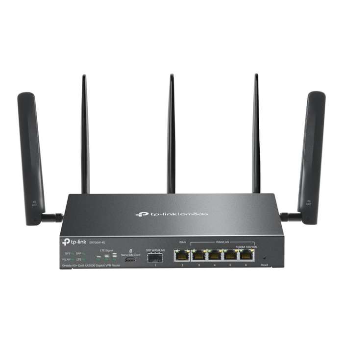 TP-Link Omada 4G+ Cat6 AX3000 Gigabit VPN Router