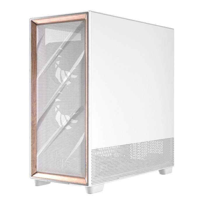 Antec FLUX PRO E-ATX Mid-Tower Gaming PC Case White