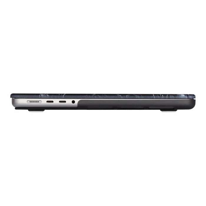 SwitchEasy Artist Marble 13-inch Hardshell Protective Notebook Case for MacBook Pro - Marble Black