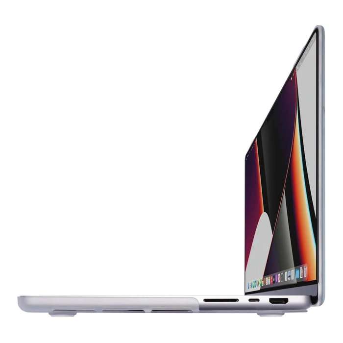 SwitchEasy Artist Marble 14-inch Hardshell Protective Notebook Case for MacBook Pro - Cloudy White