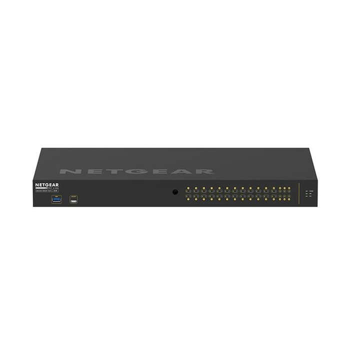 Netgear M4250-26G4F-PoE+ 24-port Gigabit PoE+ Ethernet Managed Switch with 2x Gigabit Ethernet an...