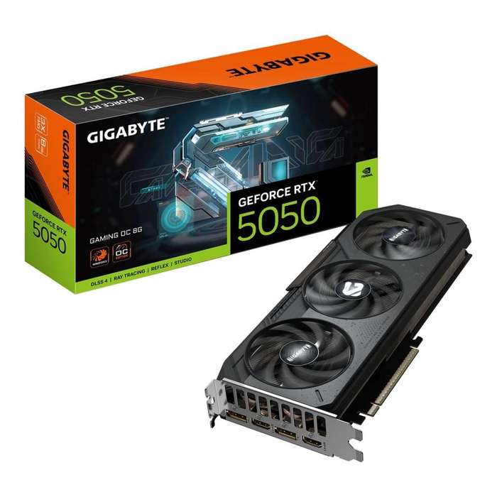 Gigabyte GeForce RTX 5050 Gaming OC 8G 8GB GDDR6 Graphics Card GV-N5050GAMING OC-8GD