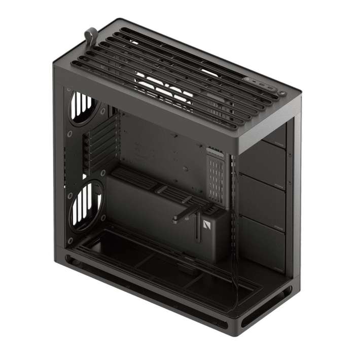 HAVN HS 420 Base Edition E-ATX Mid-Tower PC Case with Adjustable GPU Bracket Black HVN-CA-HS420-08