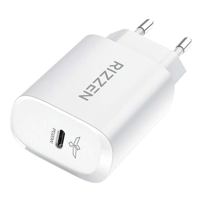 Rizzen PD20W Type-C Wall Charger White IBD156-1C-20W