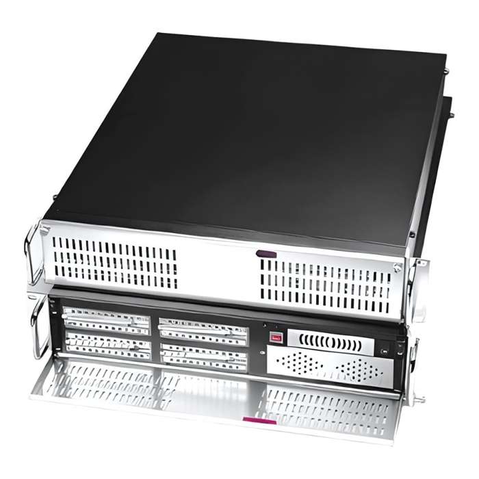 Netix IPC 2U 19-inch Rack Mount Server Chassis IPC2015L-BK