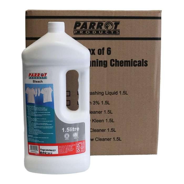 Parrot 1.5L Household Bleach 6-pack JA0401-15B6