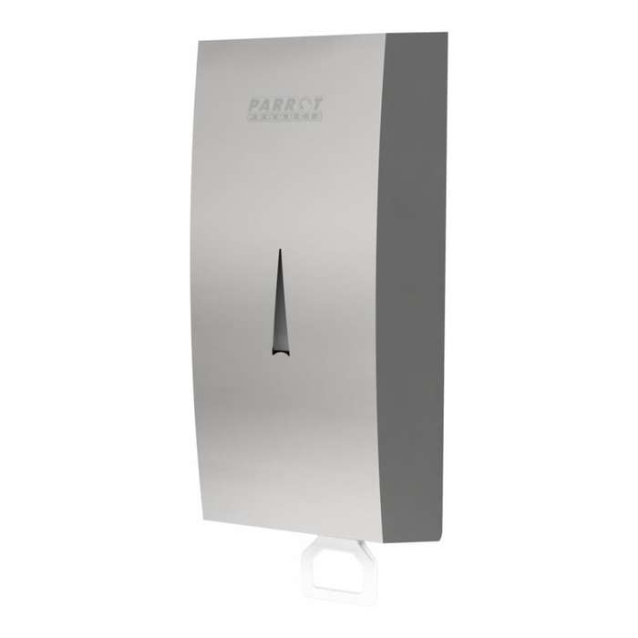 Parrot 1000ml Janitorial Stainless-Steel Wall Mounted Manual Dispenser JA0503MG