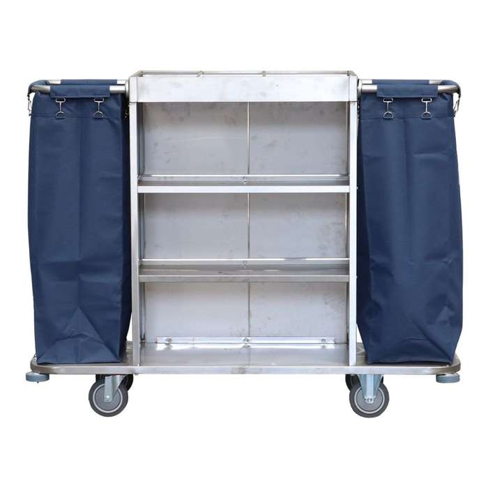 Parrot Janitorial Hotel Trolley Stainless Steel JA0708
