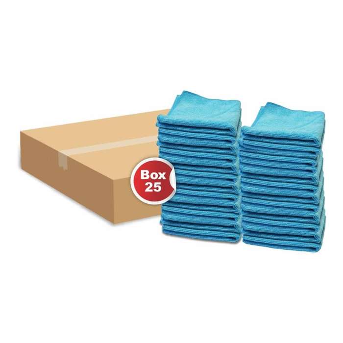 Parrot 280gsm Micro Fibre Cloth Blue 25-pack JA0901Z