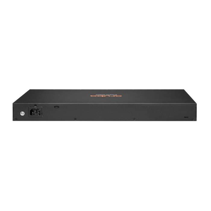HPE Aruba 6100 24-port Managed L3 Gigabit Ethernet 1U Network Switch Black JL678A