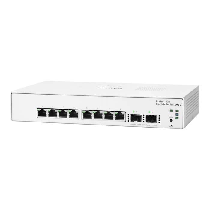 HPE Networking Instant On 1930 8-port Gigabit L2+ Smart Managed Switch with 2-port SFP JL680A