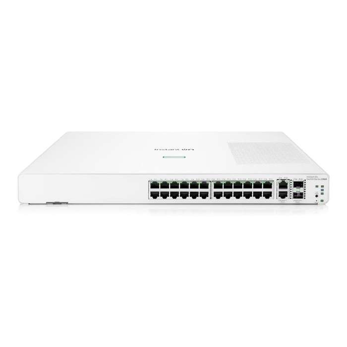 HPE Networking Instant On 1960 24-port GbE Smart Managed Switch with 2x 10GbE and SFP+ Ports JL806A