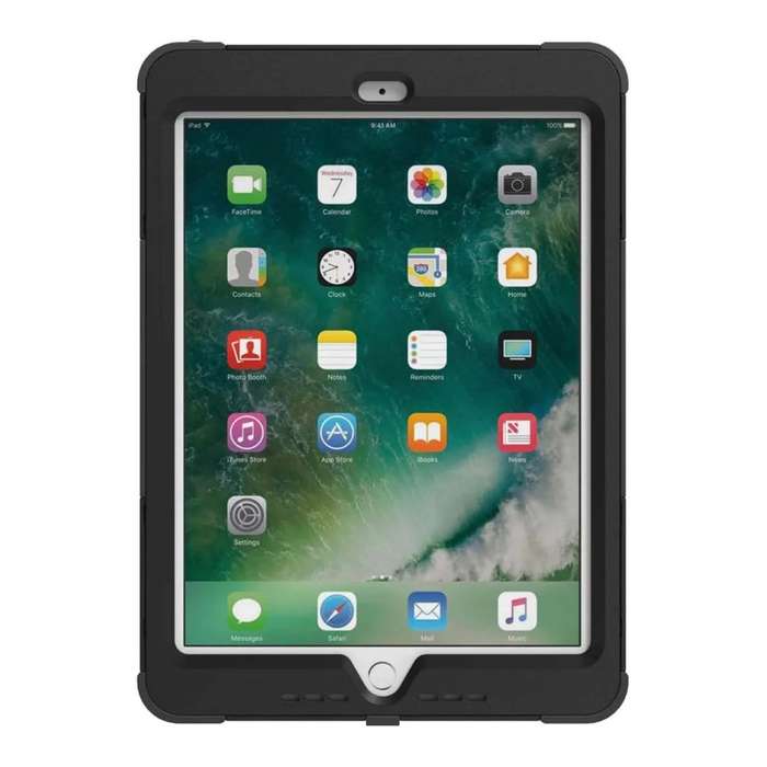 Trident Kraken 9.7-inch Protective Tablet Case for iPad - Black KAIP3K0
