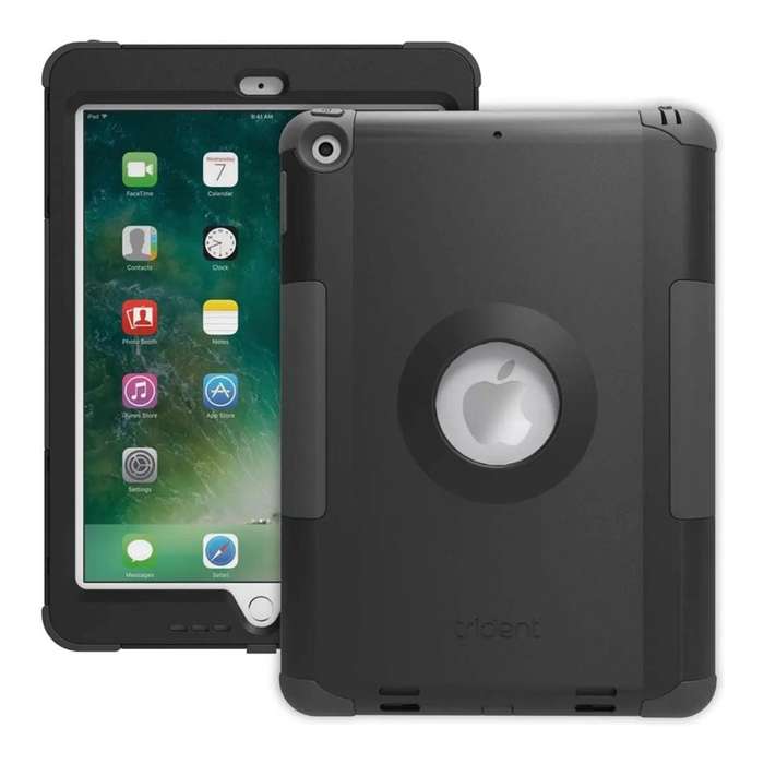 Trident Kraken 9.7-inch Protective Tablet Case for iPad - Black KAIP3K0