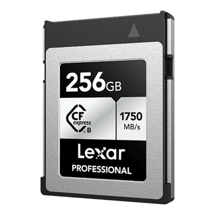 Lexar Professional CFexpress 256GB Type-B Memory Card SILVER Series LCXEXSL256G-RNENG