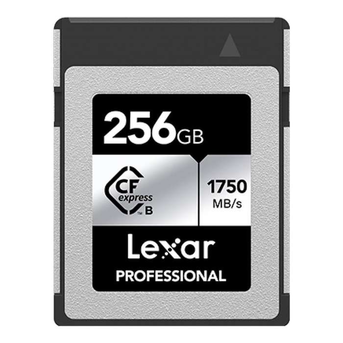 Lexar Professional CFexpress 256GB Type-B Memory Card SILVER Series LCXEXSL256G-RNENG