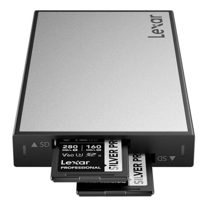 Lexar WF720 Professional Workflow Dual-Slot SD Card Reader LPWF720N-4ANGL