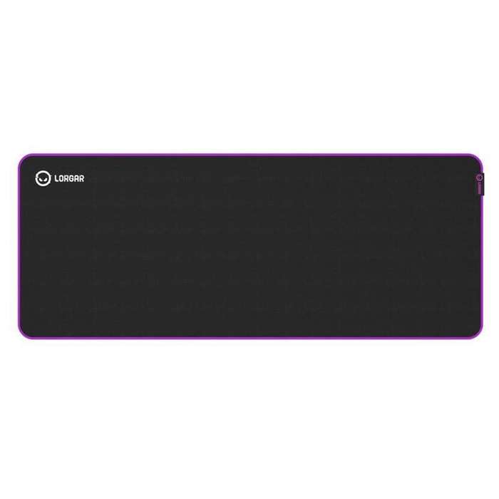 Lorgar Main 319 Gaming Mouse Pad Black and Purple LRG-GMP319