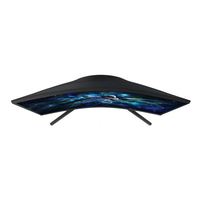 Samsung Odyssey G55C 27-inch 2560 x 1440p QHD 16:9 165Hz 1ms LED VA Curved Gaming Monitor LS27CG5...