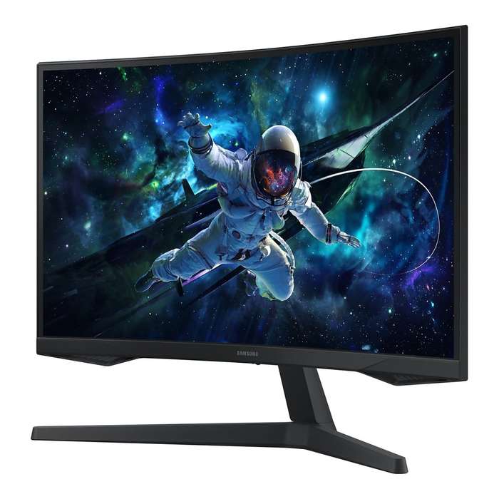 Samsung Odyssey G55C 27-inch 2560 x 1440p QHD 16:9 165Hz 1ms LED VA Curved Gaming Monitor LS27CG5...