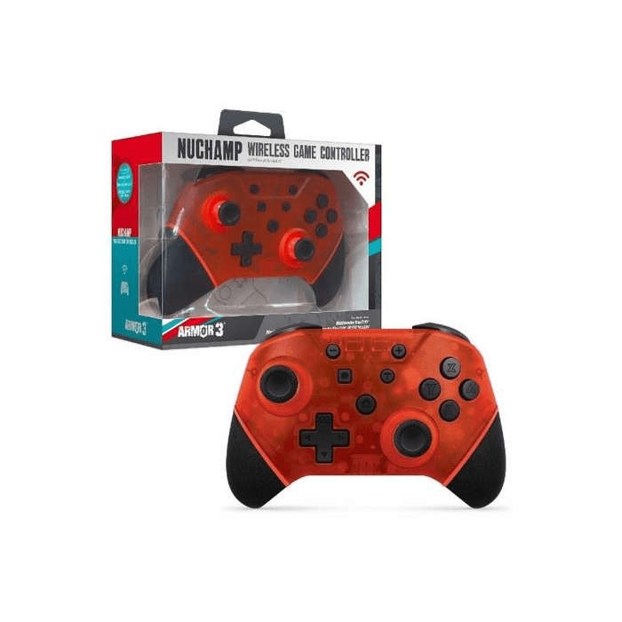 Hyperkin Armor3 NuChamp Wireless Game Controller for Nintendo Switch - Ruby Red M07467-RR