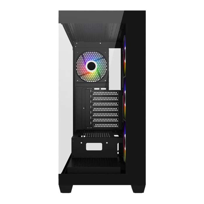 FSP M340-BA ARGB ATX Mid-Tower Gaming PC Case Black