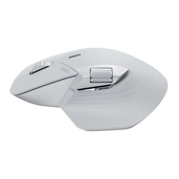 Rapoo M760L Large Multi-Mode Wireless Ergonomic Mouse Pale Grey