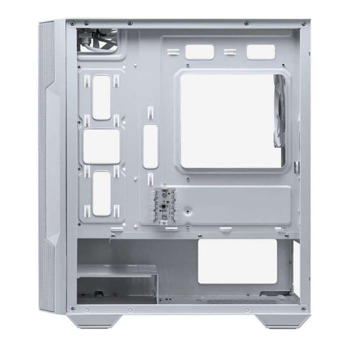 MSI MAG Forge M100R White ARGB Tempered Glass Steel Micro-ATX Mid-Tower PC Case White
