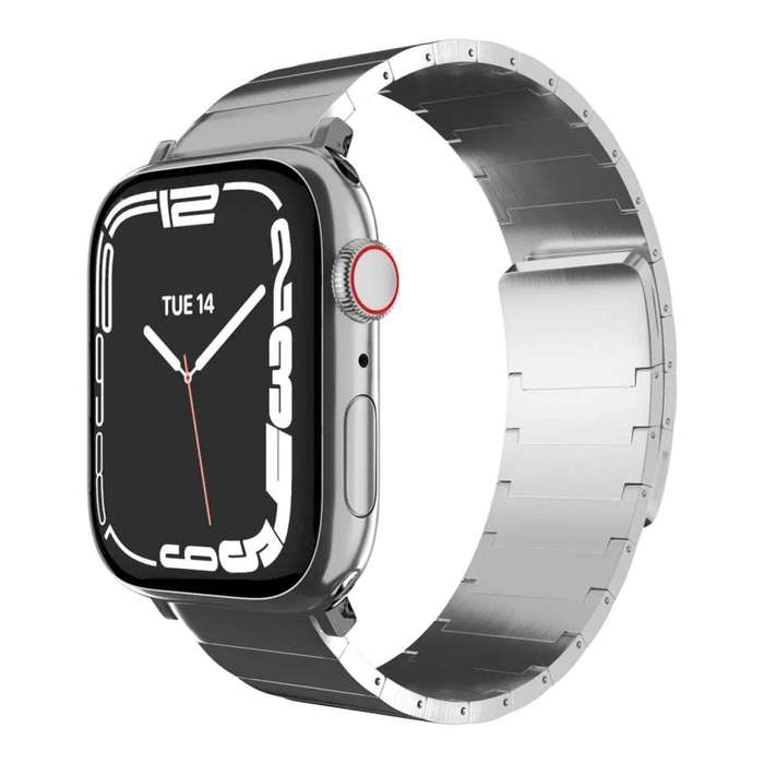 MagEasy Maestro M 49mm Magnetic Stainless Steel Band for Apple Watch Silver MAW245044SV22