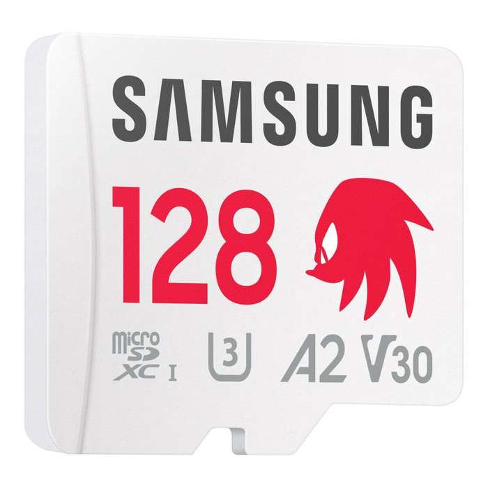Samsung Pro Plus Sonic the Hedgehog Memory Card 128GB MicroSDXC UHS-I Class 10 MB-MD128SA/LC1